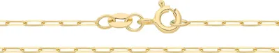Produktbild von 9 Karat (375) Gold Paperclip Damen - Armband - 18cm; TRS35750