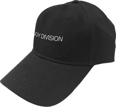 Produktbild von Joy Division - Baseball-Mütze für Herren/Damen Uni RO6843 (Einheitsgröße) (Schwarz)
