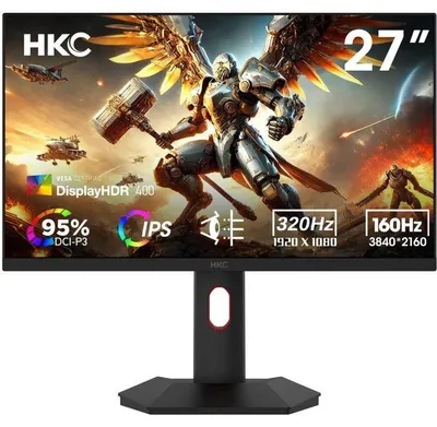 Obrázok produktu pre Monitor pre hráčov – HKC – Full HD – 27 palcov – 320 Hz – Technológia Fast IPS – 1 ms – Model G27H7P