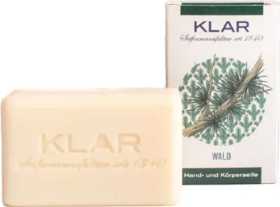 Zdjęcie produktu dla Klar Soaps Mydło leśne 100 g, certyfikat Cosmos (bez oleju palmowego)