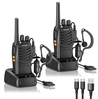 Productafbeelding van Portofoons PMR446 Walkietalkies, 16 Kanalen, 2 Stuks