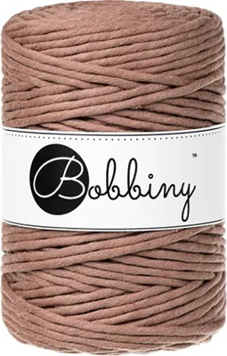 Zdjęcie produktu dla Bobbiny Macrame Cord 5 mm 100 m Mocha Mossa Sznurek