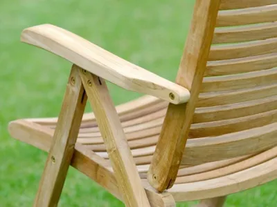 Produktbild von Mountfield Gartenliegestuhl Gentle 109x52x62 cm Teak
