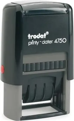 Produktbild von Stempel Printy Bezahlt/durchTrodat 4750 40x23mm