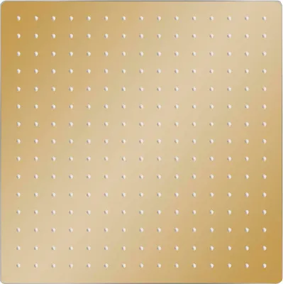 Produktbild von vidaXL Regenbrause Edelstahl 40x40 cm Quadrat Golden