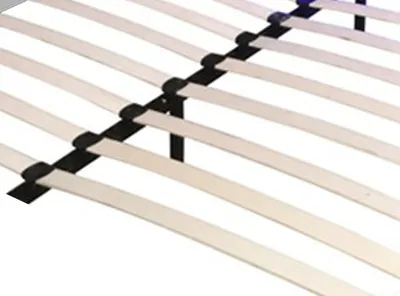 Produktbild von Doppelbett Ehebett inkl. LED Beleuchtung und Lattenrost 140 x 200 cm Weiss