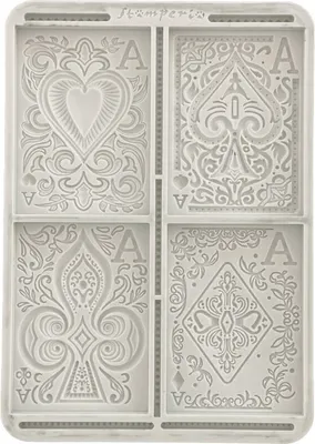 Produktbild von STAMPERIA SILIKONFORM Mold Abformen Gießen Mould, Master of Magic Karten