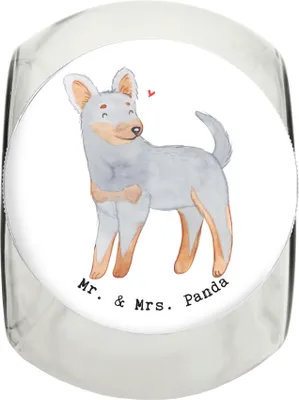 Produktbild von Mr. & Mrs. Panda Dose Prager Rattler Moment XL 2000ml - Weiß - Geschenk, Dekoglas, Keksdose, Aufbewahrungsdose, Glasdose, Vorratsglas, Pincher