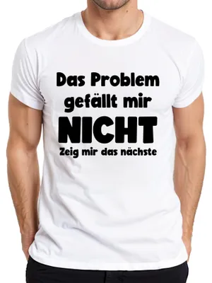 Obrázek produktu pro Neukazuj mi další sarkastické humorné pánské tričko, bílé, XL