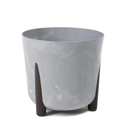 Obrázek produktu pro LAMELA spolka z organiczona odpowiedzi. Obal FRIDA ECO recycled šedý beton 26 cm