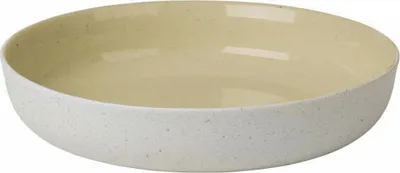 Image de Blomus Assiette creuse Sablo Savannah, Assiette plate, Assiette, Céramique, 500 ml, 64335