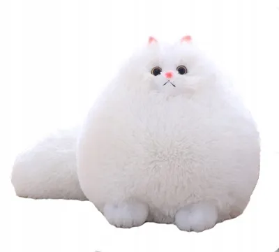 Productafbeelding van Pluche kattenkussen, speelgoed - 30 cm