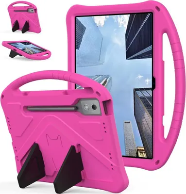 Produktbild von Lenovo Idea Tab Pro Hülle - Coverup Stoßfeste Kinderhülle - Rosa