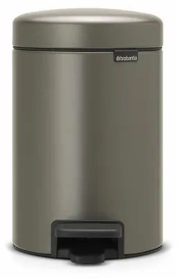Produktbild von Brabantia 113246, 3 l, Rund, Platin, Kunststoff, Terrasse, 16,8 cm