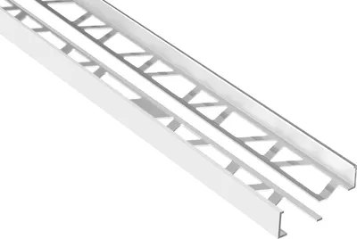 Produktbild von Effector Fliesenschiene aus eloxiertem Aluminium - Fliesenkanten Schutz - (Winkelprofil silber) Abdeckleiste Schnittkanten Fliesenschutz Dekoration
