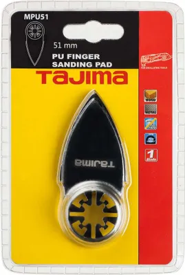 Image de Tajima Sägeblatt für Multitool mit Klettverschluss für Verschiedene Körnungen