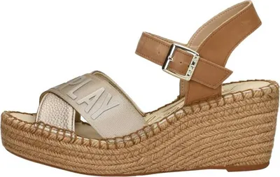 Image de Replay Susan Cross  Sandalen Touwzool - Cognac - Maat 37