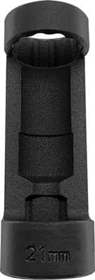 Produktbild von Steckschlüssel für Federbeinmutter, 12-Punkt-Steckschlüssel mit 1/2-Zoll-Antrieb, Werkzeug für die Autoreparatur (21 mm schwarz)