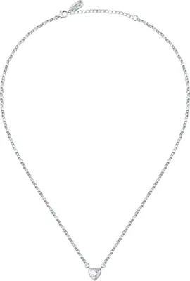 Image de Collier romantique en acier avec cristal Love LPS10ASD13