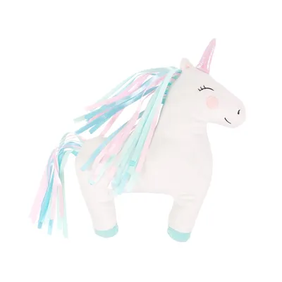 Produktbild von Sass & Belle Kissen Kinderkissen "Regenbogen Einhorn" - 40 cm