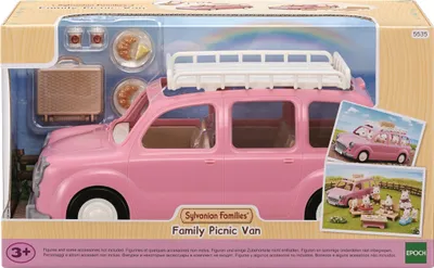 Obrázok produktu pre Pikniková dodávka Sylvanian Families - dokonalé dobrodružstvo pre celú rodinu! Strávte nezabudnuteľné chvíle so svojimi obľúbenými postavičkami v očarujúcej dodávke!