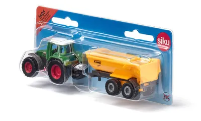 Image de SIKU 1605 Fendt avec benne Krampe