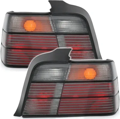 Produktbild von Eagle Eyes Rückleuchten Set in Smoke für 3er BMW E36 Limousine, Bj. 1990-1998