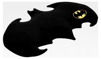 Produktbild von DC Comics Batman Kissen - Fledermaus Superhelden Dekokissen 60 x 37 cm