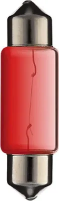 Produktbild von 12V 5W SV8.5 10x36MM ROT SOFFITTE AUTO LAMPE GLÜHBIRNE Kofferraumlampen Deckenbe