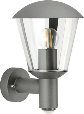 Immagine prodotto di Lampada a parete antracite con BWM IP54 621855