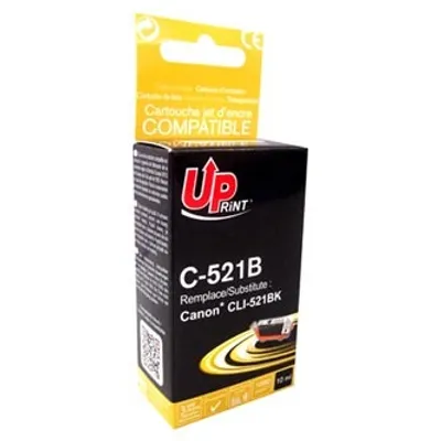 Produktbild von Tintenfass UPRINT CLI521 CANON, Mit Chip, Schwarz
