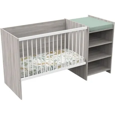 Obrázok produktu pre Kombinovaná detská postieľka - 120 x 60 cm - rozkladacia na 90 x 190 cm