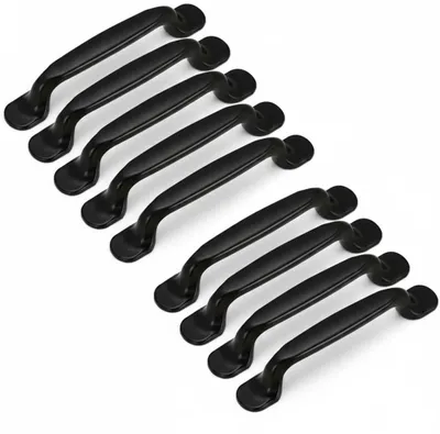 Produktbild von InAndOutdoorMatch - Türgriffe - Schwarz - 10 Stück