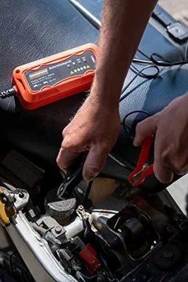 Immagine prodotto di Brüder Mannesmann M12711 Caricabatterie per auto 12 V, 6 V (M12711)