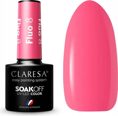 Produktbild von CLARESA Hybrid-Gellack FLUO 8 -5g