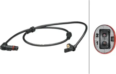 Produktbild von HELLA ABS Sensor Raddrehzahl Vorne passend für MERCEDES-BENZ C-Klasse Limousine (W204) 6PU 012 679-361