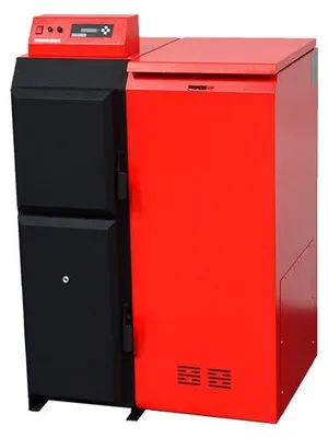 Zdjęcie produktu dla Kocioł na pelety ThermoFlux | Pelling 25 ECO | 25 kW | zbiornik 135 kg po prawej stronie