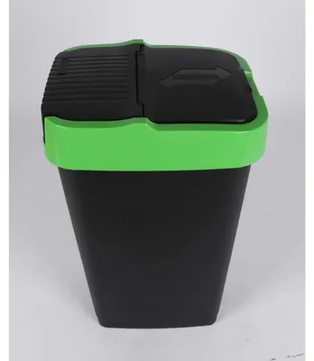 Image de Seau à couvercle basculant 60L Choix de couleur du couvercle impossible 6 pièces