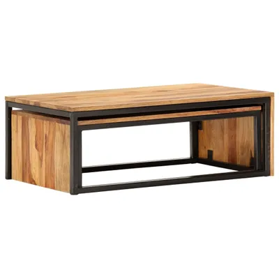 Immagine prodotto di vidaXL Set tavoli 2 pz. Legno massiccio di acacia