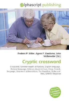 Produktbild von Cryptic crossword