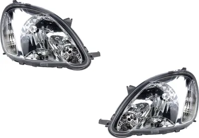 Productafbeelding van Johns, Koplampen geschikt voor Toyota Yaris P10, modeljaren 07/03 - 01/06, H4 set, links en rechts