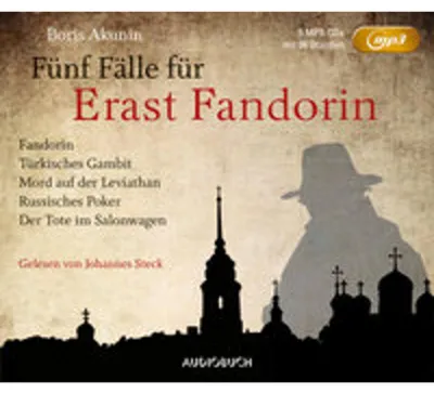 Immagine prodotto di Cinque casi per Erast Fandorin