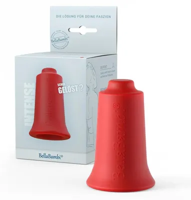 Image de Ventouse en silicone pour massage - Ø 35 mm - Intense - Rouge - Pour le sport et le massage des fascias