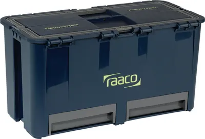 Produktbild von Werkzeugkoffer Compact 27 B474xT239xH250mm 6 Einst.fächer PP RAACO
