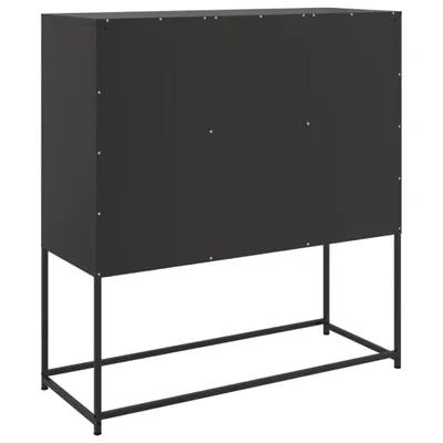 Produktbild von Sideboard Schwarz 100,5x39x107 cm Stahl