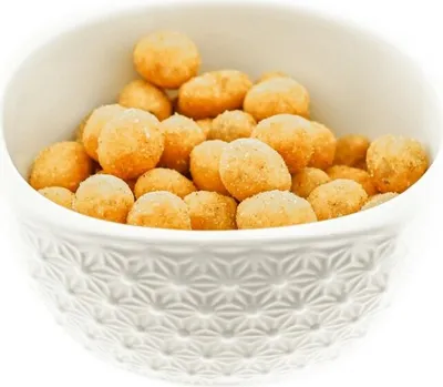 Produktbild von Almina 6er Snackschalen-Set aus Porzellan Servierschale mit Muster Weiß 200 ml Motiv 1