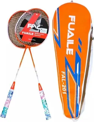 Obrázek produktu pro Badmintonové rakety v sáčku 2ks