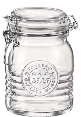 Image de Bocal Officina 1825 0.5l Design Vintage Et Fermeture Hermétique - Bormioli
