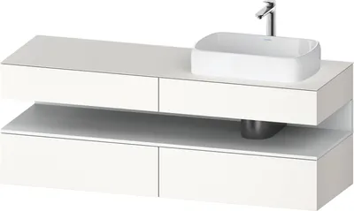 Produktbild von DURAVIT QA4778018840010 QTG KWTU WH Ek. 1600x550x600 Wß Smt H