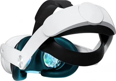Immagine prodotto di Accessori per visori VR, regolabili, bianchi, cuscinetti per la testa, copertura protettiva antigraffio per Meta Quest 3